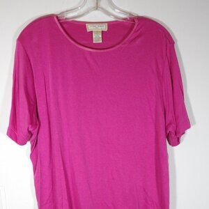 Woman's Studio Works Pink Knit Top Size 1X
